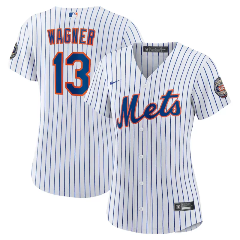 Women's New York Mets Billy Wagner Nike White 2025 Baseball Hall of Fame Replica Jersey Women's New York Mets Billy Wagner Nike White 2025 Baseball Hall of Fame Replica Jersey
