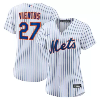 Women's New York Mets Mark Vientos Nike White Home Replica Jersey Women's New York Mets Mark Vientos Nike White Home Replica Jersey