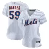 Women's New York Mets Sean Manaea Nike White Home Replica Jersey