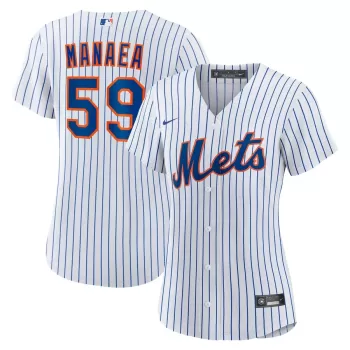 Women's New York Mets Sean Manaea Nike White Home Replica Jersey Women's New York Mets Sean Manaea Nike White Home Replica Jersey