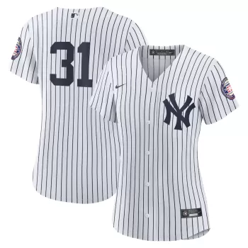 Women's New York Yankees Ichiro Suzuki Nike White 2025 Baseball Hall of Fame Replica Jersey Women's New York Yankees Ichiro Suzuki Nike White 2025 Baseball Hall of Fame Replica Jersey