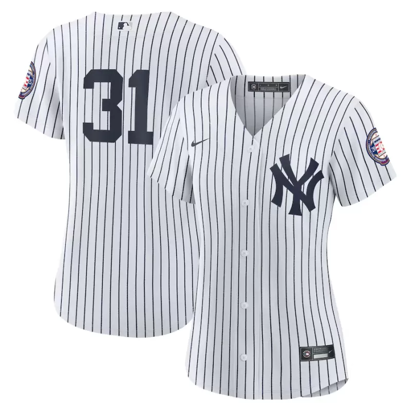 Women's New York Yankees Ichiro Suzuki Nike White 2025 Baseball Hall of Fame Replica Jersey