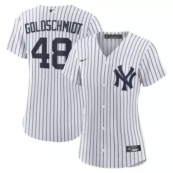 Women's New York Yankees Paul Goldschmidt Nike White Home Replica Jersey Women's New York Yankees Paul Goldschmidt Nike White Home Replica Jersey