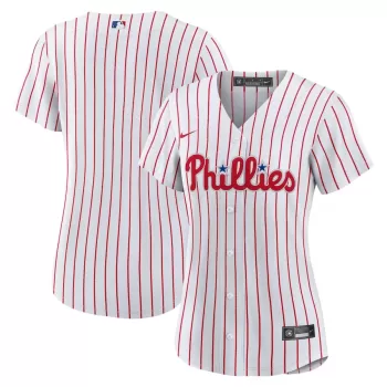 Women's Philadelphia Phillies Nike White Home Replica Team Jersey