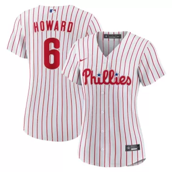 Women's Philadelphia Phillies Ryan Howard Nike White Replica Jersey