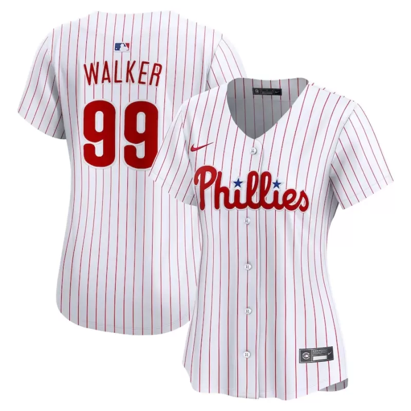 Women's Philadelphia Phillies Taijuan Walker Nike White Home Limited Player Jersey Women's Philadelphia Phillies Taijuan Walker Nike White Home Limited Player Jersey