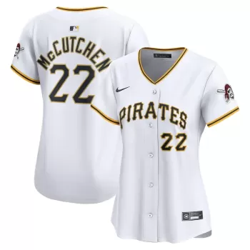 Women's Pittsburgh Pirates Andrew McCutchen Nike White Home Limited Player Jersey Women's Pittsburgh Pirates Andrew McCutchen Nike White Home Limited Player Jersey