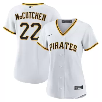 Women's Pittsburgh Pirates Andrew McCutchen Nike White Home Replica Player Jersey Women's Pittsburgh Pirates Andrew McCutchen Nike White Home Replica Player Jersey