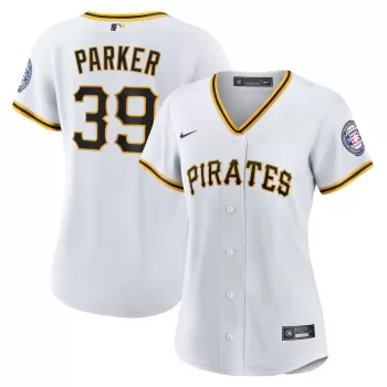 Women's Pittsburgh Pirates Dave Parker Nike White 2025 Baseball Hall of Fame Replica Jersey Women's Pittsburgh Pirates Dave Parker Nike White 2025 Baseball Hall of Fame Replica Jersey