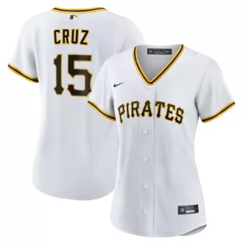 Women's Pittsburgh Pirates Oneil Cruz Nike White Home Replica Jersey