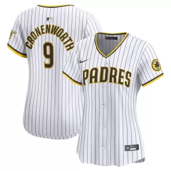 Women's San Diego Padres Jake Cronenworth Nike White Home Limited Jersey Women's San Diego Padres Jake Cronenworth Nike White Home Limited Jersey