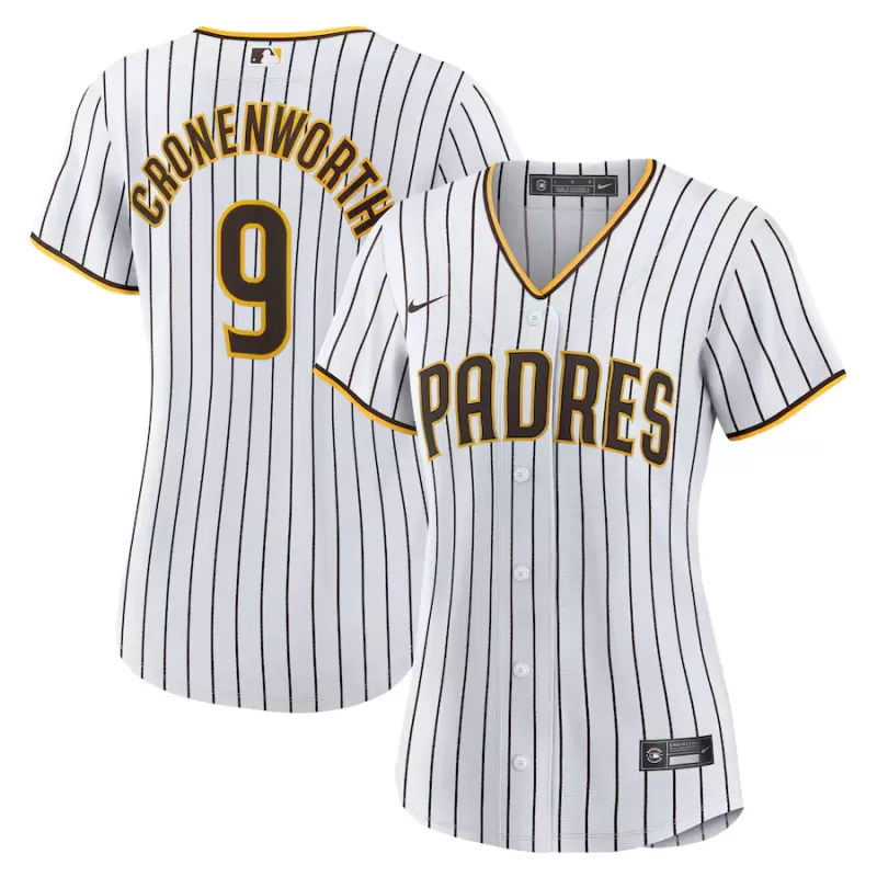 Women's San Diego Padres Jake Cronenworth Nike White Home Replica Jersey Women's San Diego Padres Jake Cronenworth Nike White Home Replica Jersey