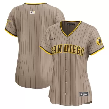 Women's San Diego Padres Nike Sand Alternate Limited Jersey Women's San Diego Padres Nike Sand Alternate Limited Jersey