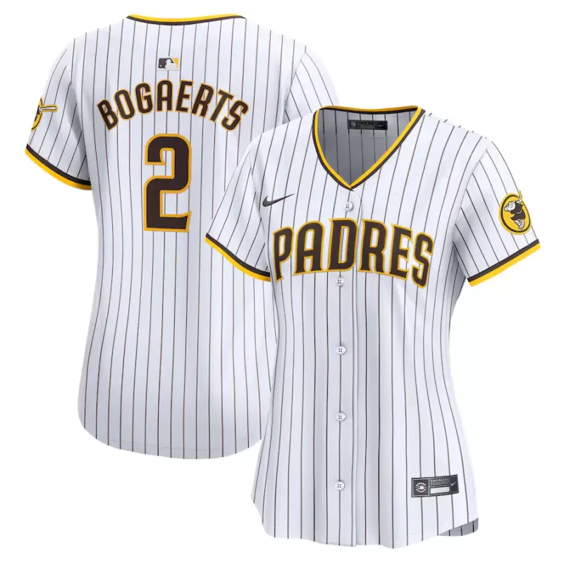 Women's San Diego Padres Xander Bogaerts Nike White Home Limited Player Jersey Women's San Diego Padres Xander Bogaerts Nike White Home Limited Player Jersey