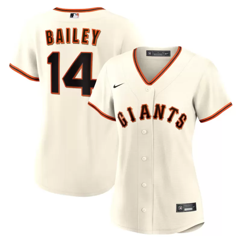 Women's San Francisco Giants Patrick Bailey Nike Cream Home Replica Jersey Women's San Francisco Giants Patrick Bailey Nike Cream Home Replica Jersey