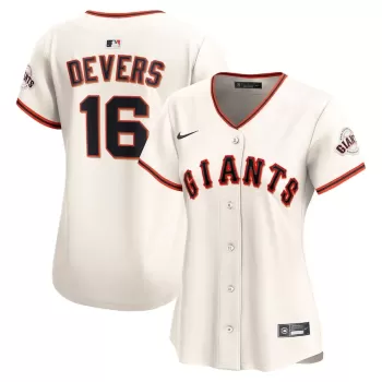 Women's San Francisco Giants Rafael Devers Nike Cream Home Limited Player Jersey Women's San Francisco Giants Rafael Devers Nike Cream Home Limited Player Jersey