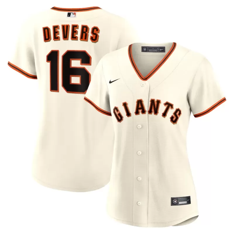 Women's San Francisco Giants Rafael Devers Nike White Home Replica Jersey Women's San Francisco Giants Rafael Devers Nike White Home Replica Jersey