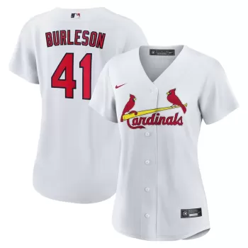 Women's St. Louis Cardinals Alec Burleson Nike White Home Replica Jersey Women's St. Louis Cardinals Alec Burleson Nike White Home Replica Jersey