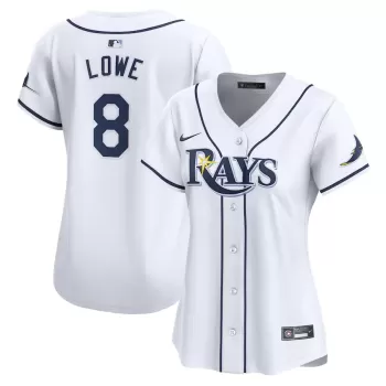 Women's Tampa Bay Rays Brandon Lowe Nike White Home Limited Player Jersey Women's Tampa Bay Rays Brandon Lowe Nike White Home Limited Player Jersey
