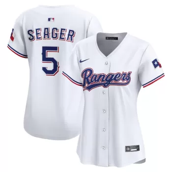 Women's Texas Rangers Corey Seager Nike White Home Limited Jersey Women's Texas Rangers Corey Seager Nike White Home Limited Jersey