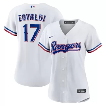 Women's Texas Rangers Nathan Eovaldi Nike White Home Replica Jersey Women's Texas Rangers Nathan Eovaldi Nike White Home Replica Jersey