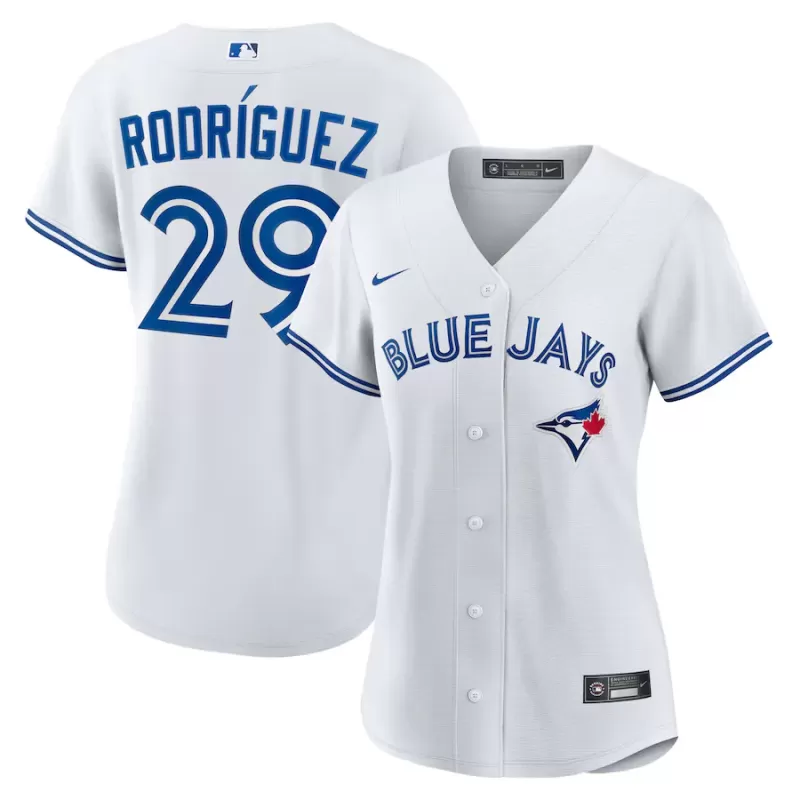 Women's Toronto Blue Jays Yariel Rodriguez Nike White Home Replica Jersey Women's Toronto Blue Jays Yariel Rodriguez Nike White Home Replica Jersey