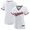 Women's Washington Nationals Nike White Home Replica 2.0 Jersey