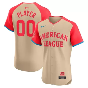 Men's American League Nike Cream 2024 MLB All-Star Game Elite Pick-A-Player Jersey Men's American League Nike Cream 2024 MLB All-Star Game Elite Pick-A-Player Jersey