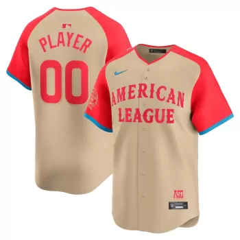 Men's American League Nike Cream 2024 MLB All-Star Game Limited Pick-A-Player Jersey Men's American League Nike Cream 2024 MLB All-Star Game Limited Pick-A-Player Jersey
