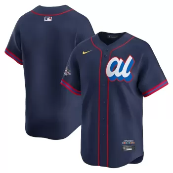 Men's American League Nike Navy 2025 All-Star Edition Limited Jersey Men's American League Nike Navy 2025 All-Star Edition Limited Jersey