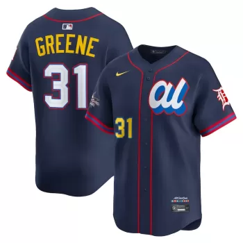 Men's American League Riley Greene Nike Navy 2025 All-Star Edition Limited Player Jersey Men's American League Riley Greene Nike Navy 2025 All-Star Edition Limited Player Jersey