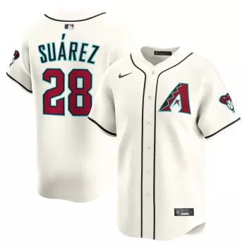 Men's Arizona Diamondbacks Eugenio Suárez Nike Cream Home Limited Player Jersey Men's Arizona Diamondbacks Eugenio Suárez Nike Cream Home Limited Player Jersey