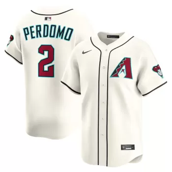 Men's Arizona Diamondbacks Geraldo Perdomo Nike Cream Alternate Limited Player Jersey Men's Arizona Diamondbacks Geraldo Perdomo Nike Cream Alternate Limited Player Jersey