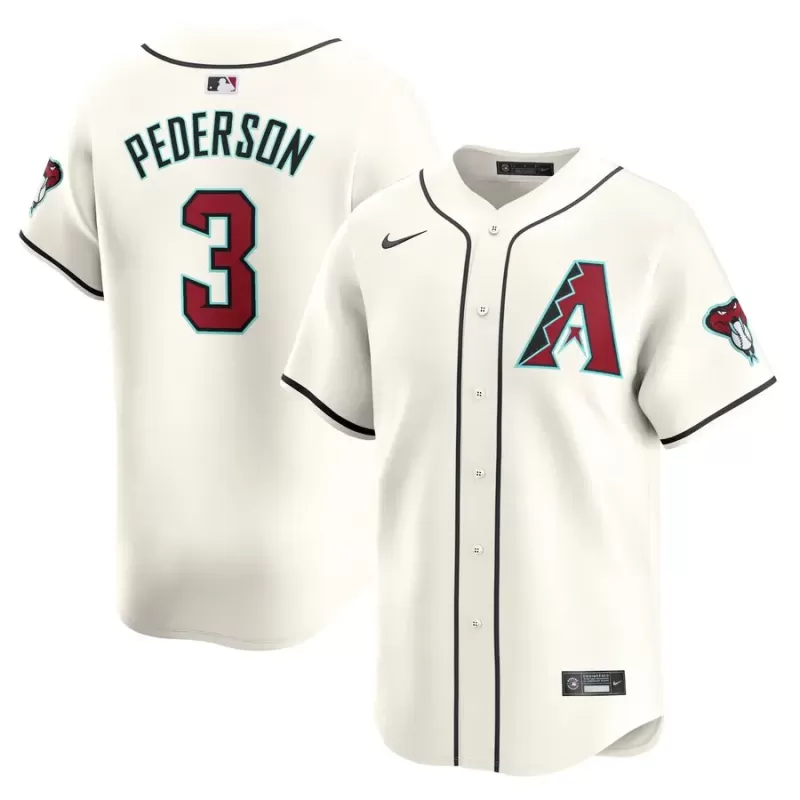 Men's Arizona Diamondbacks Joc Pederson Nike White Home Limited Player Jersey Men's Arizona Diamondbacks Joc Pederson Nike White Home Limited Player Jersey