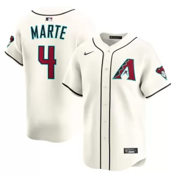 Men's Arizona Diamondbacks Ketel Marte Nike Cream Alternate Limited Player Jersey Men's Arizona Diamondbacks Ketel Marte Nike Cream Alternate Limited Player Jersey