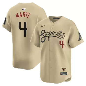 Men's Arizona Diamondbacks Ketel Marte Nike Sand City Connect Limited Player Jersey