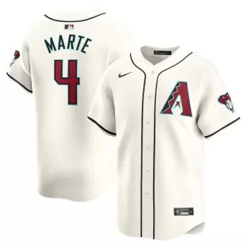 Men's Arizona Diamondbacks Ketel Marte Nike White Home Limited Player Jersey