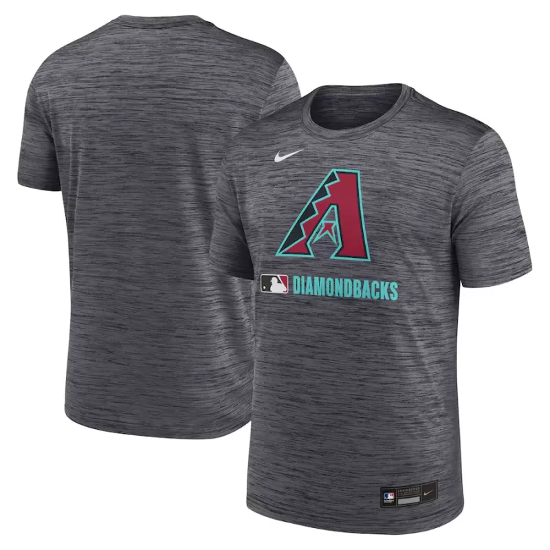 Men's Arizona Diamondbacks Nike Black Authentic Collection Velocity Performance Practice T-Shirt Men's Arizona Diamondbacks Nike Black Authentic Collection Velocity Performance Practice T-Shirt