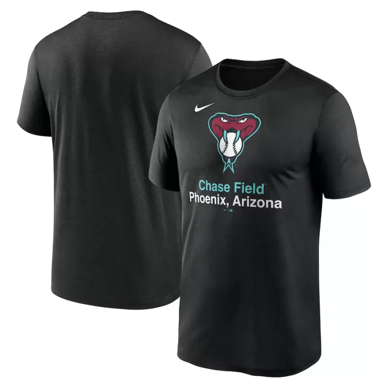 Men's Arizona Diamondbacks Nike Black Stadium Legend Performance T-Shirt Men's Arizona Diamondbacks Nike Black Stadium Legend Performance T-Shirt