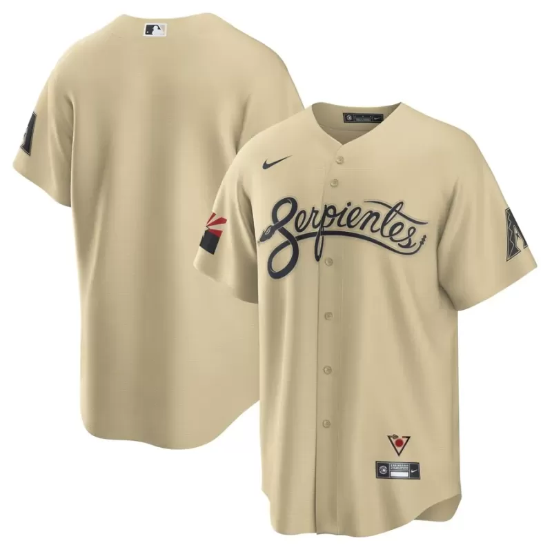 Men's Arizona Diamondbacks Nike Sand City Connect Replica Jersey Men's Arizona Diamondbacks Nike Sand City Connect Replica Jersey