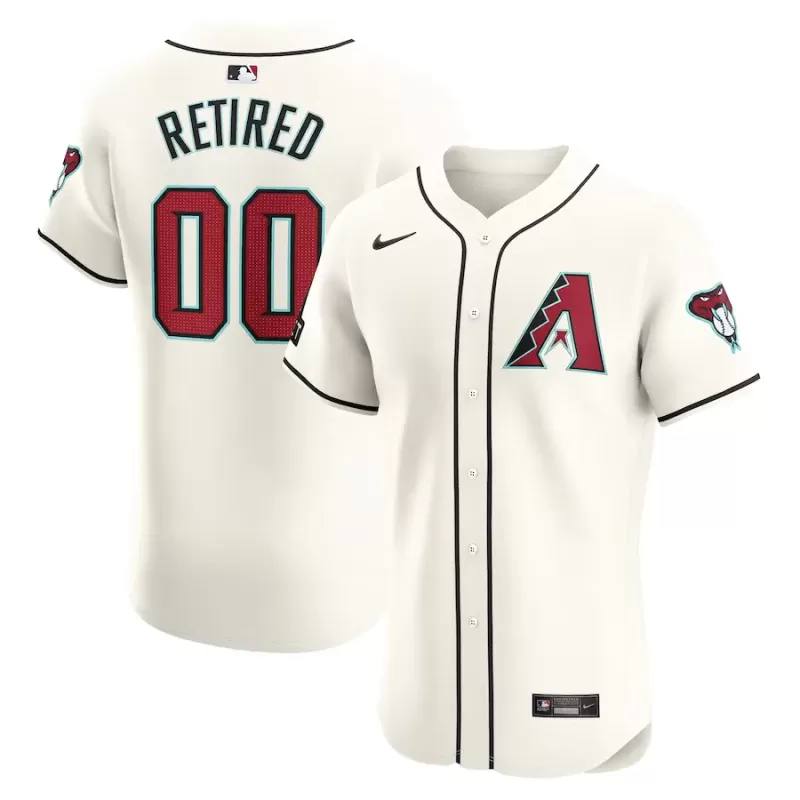 Men's Arizona Diamondbacks Nike White Home Elite Pick-A-Player Retired Roster Patch Jersey Men's Arizona Diamondbacks Nike White Home Elite Pick-A-Player Retired Roster Patch Jersey