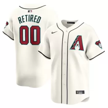 Men's Arizona Diamondbacks Nike White Home Limited Pick-A-Player Retired Roster Jersey