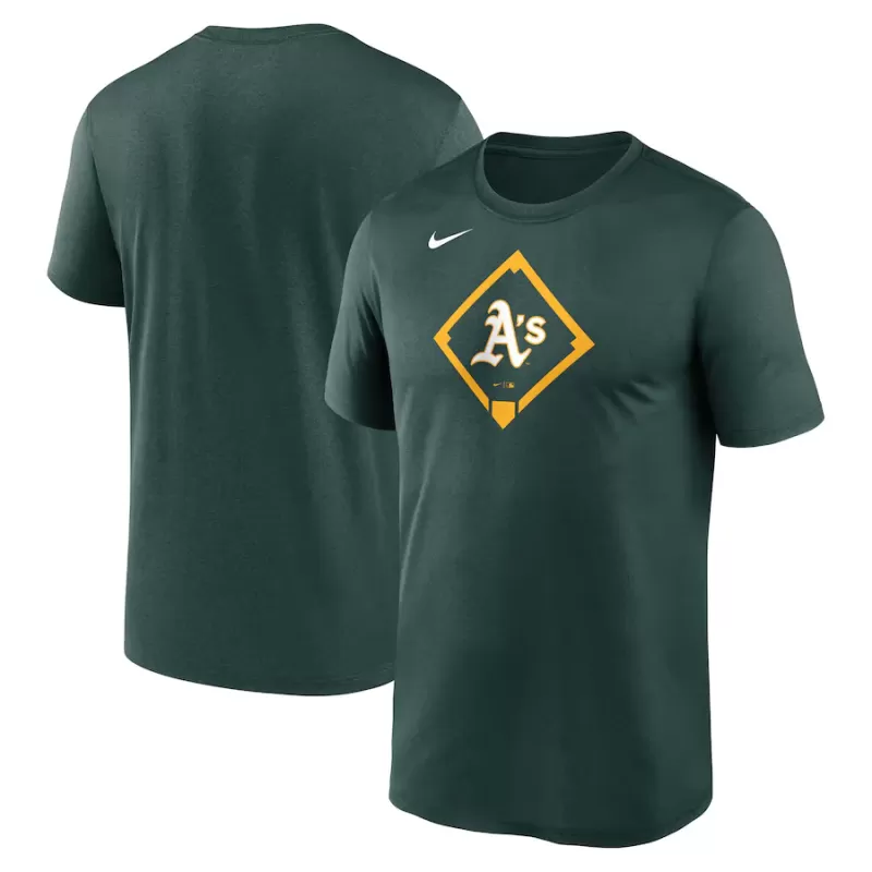 Men's Athletics Nike Green Icon Legend Performance T-Shirt