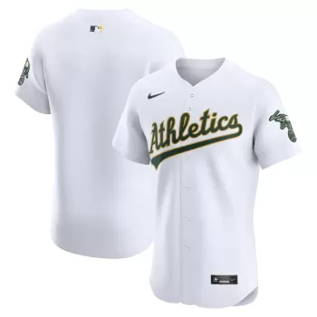 Men's Athletics Nike White Home Elite Jersey