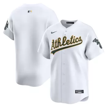 Men's Athletics Nike White Home Limited Jersey