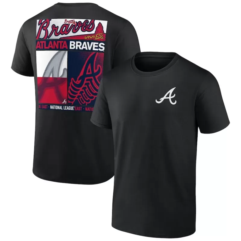 Men's Atlanta Braves Black In Good Graces T-Shirt Men's Atlanta Braves Black In Good Graces T-Shirt
