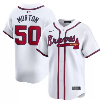 Men's Atlanta Braves Charlie Morton Nike White Home Limited Player Jersey Men's Atlanta Braves Charlie Morton Nike White Home Limited Player Jersey