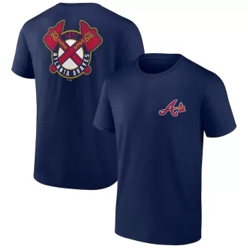 Men's Atlanta Braves Navy Bring It T-Shirt Men's Atlanta Braves Navy Bring It T-Shirt