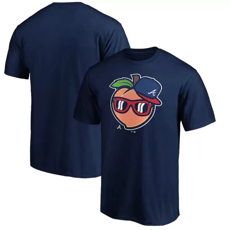 Men's Atlanta Braves Navy Team Adrenaline T-Shirt Men's Atlanta Braves Navy Team Adrenaline T-Shirt