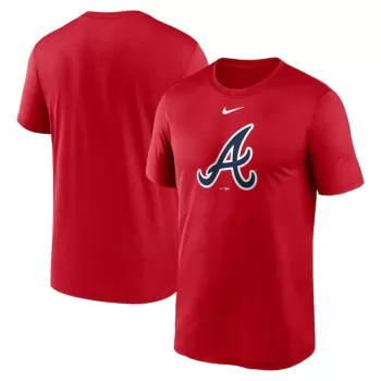Men's Atlanta Braves Nike Red Legend Fuse Large Logo Performance T-Shirt Men's Atlanta Braves Nike Red Legend Fuse Large Logo Performance T-Shirt